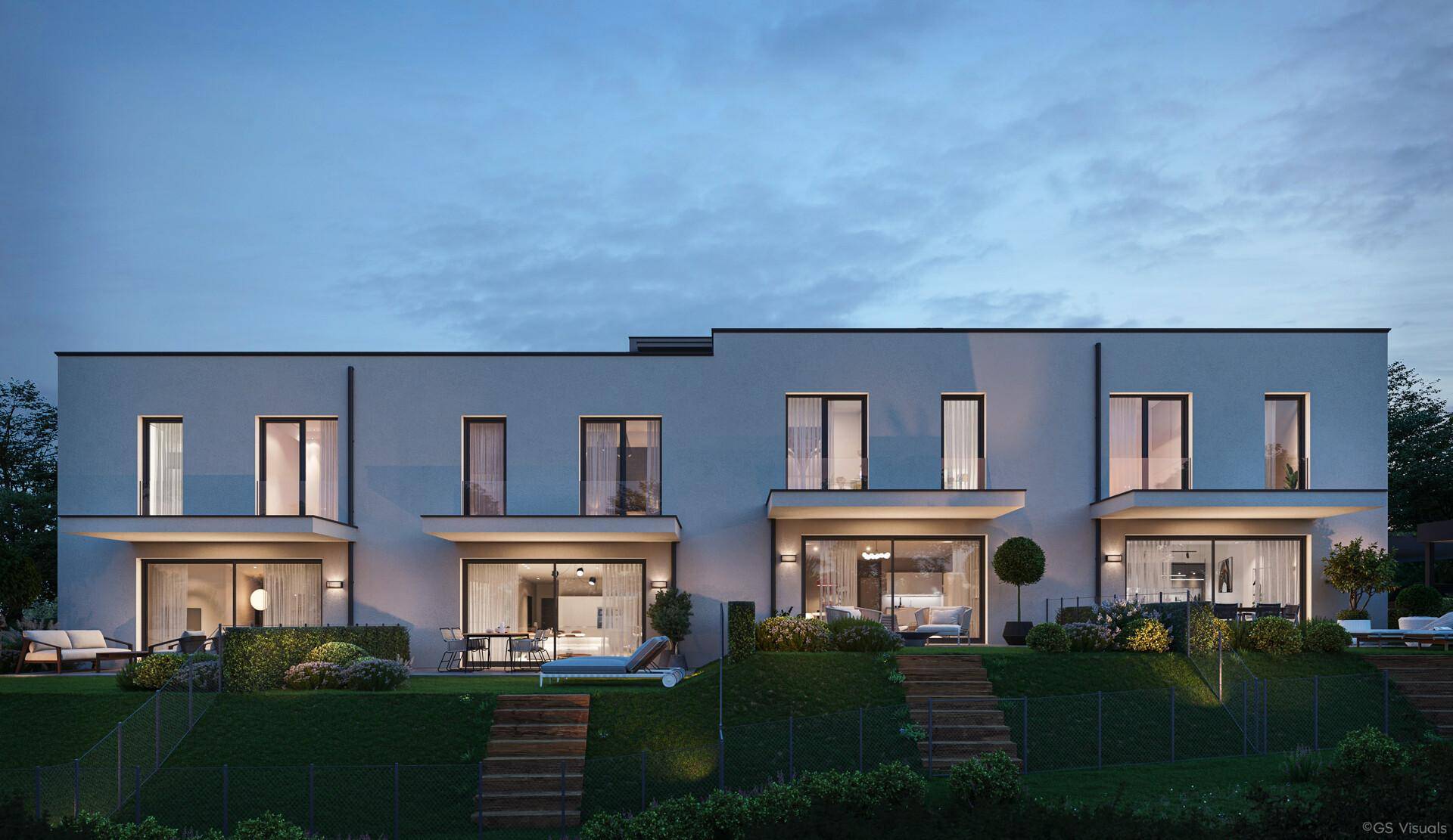 Modernes Reihenhaus in Bestlage Graz-Waltendorf: Garten, Terrasse &amp; Provisionsfrei! - Ansicht 4