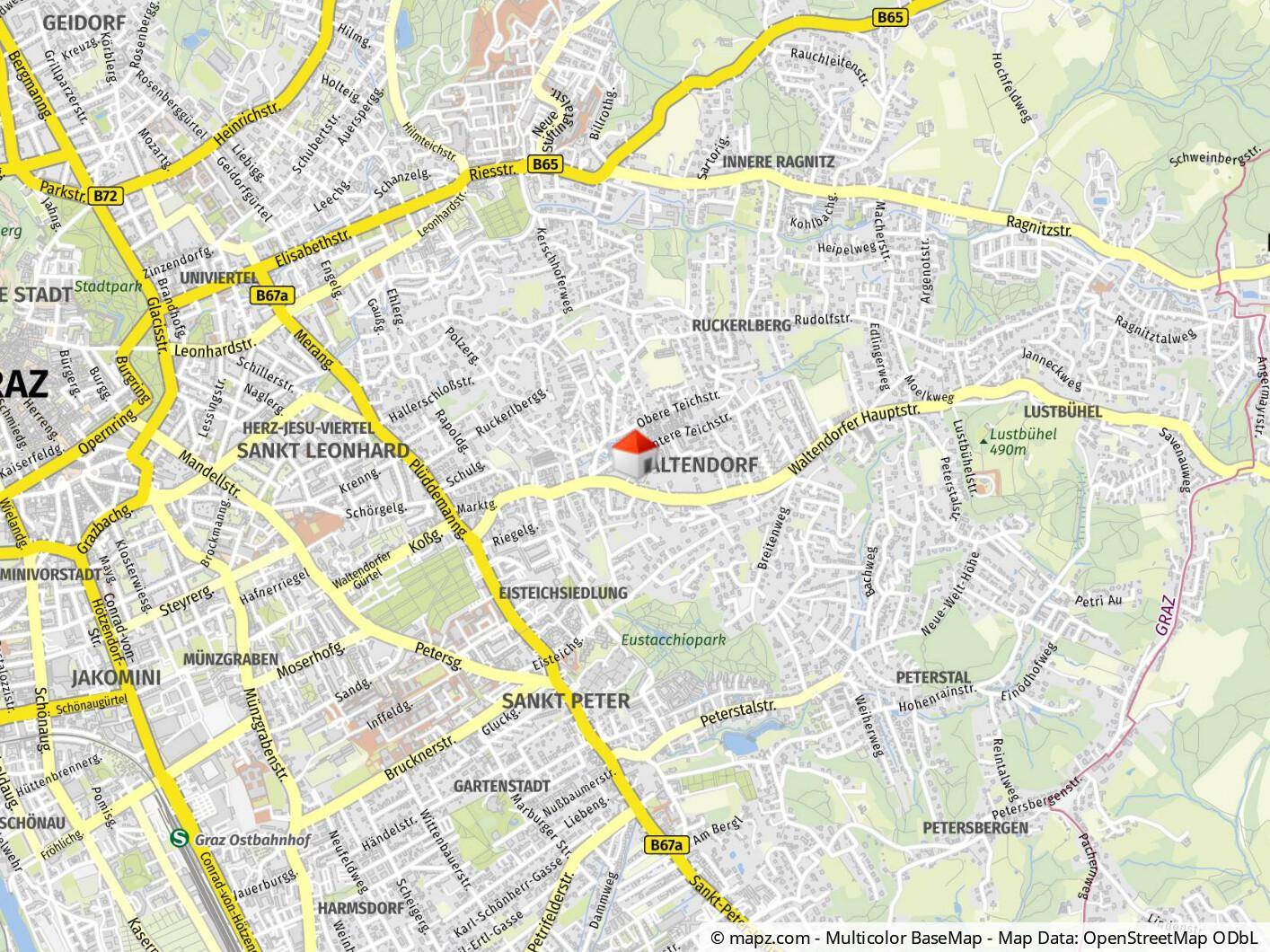 Exklusives Wohnen in Graz-Waltendorf: Großzügige 96 m² Erdgeschosswohnung mit drei Schlafzimmern - zu kaufen - Ansicht 4