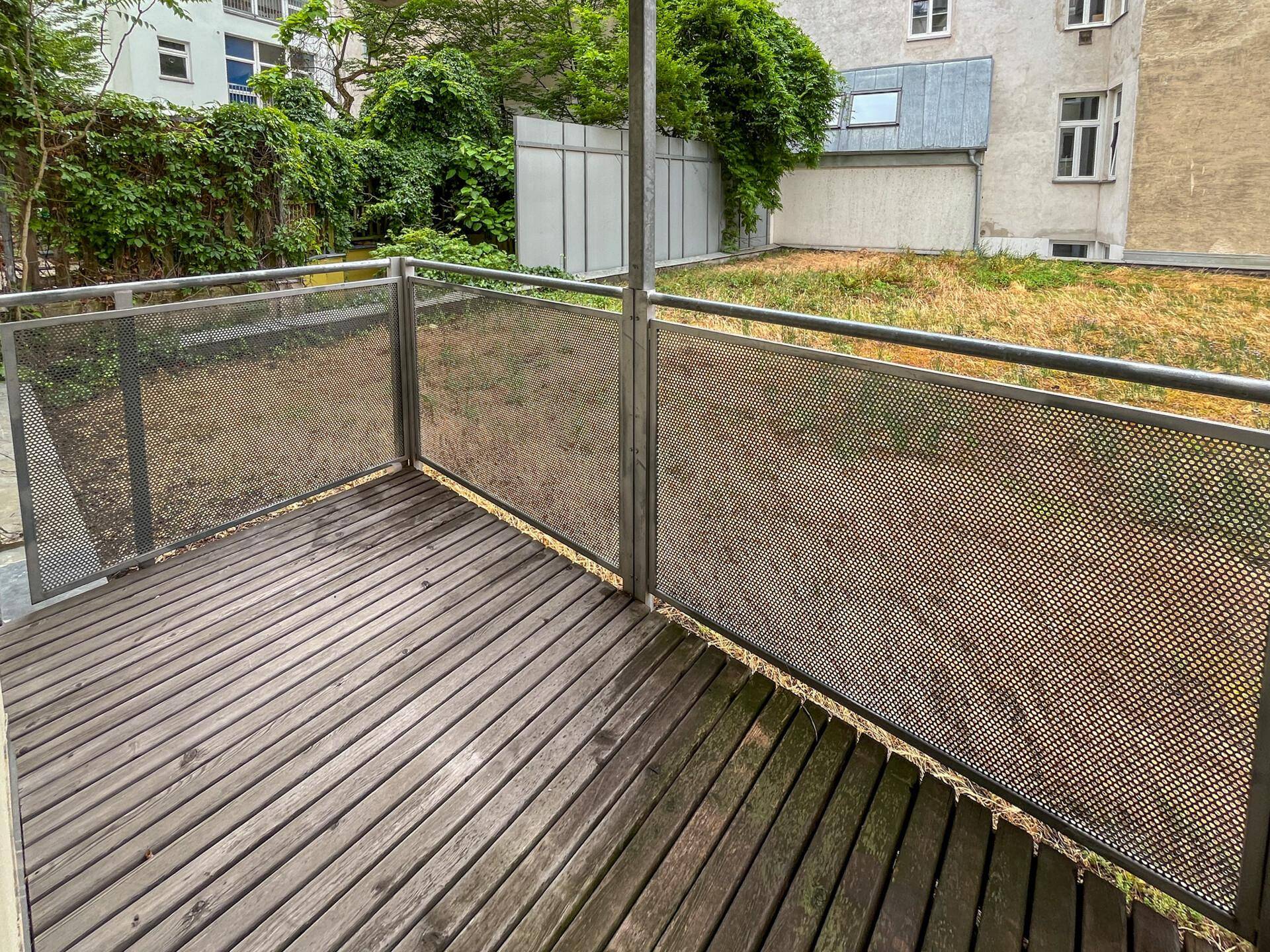 Hofseitige 3-Zimmer-Wohnung mit Balkon zu mieten in 1050 Wien - Mehr