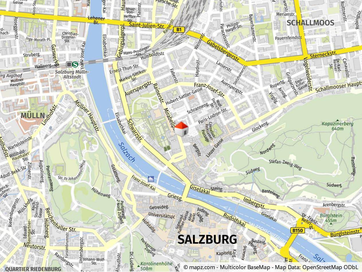 Geolyzer Kartenausschnitt
