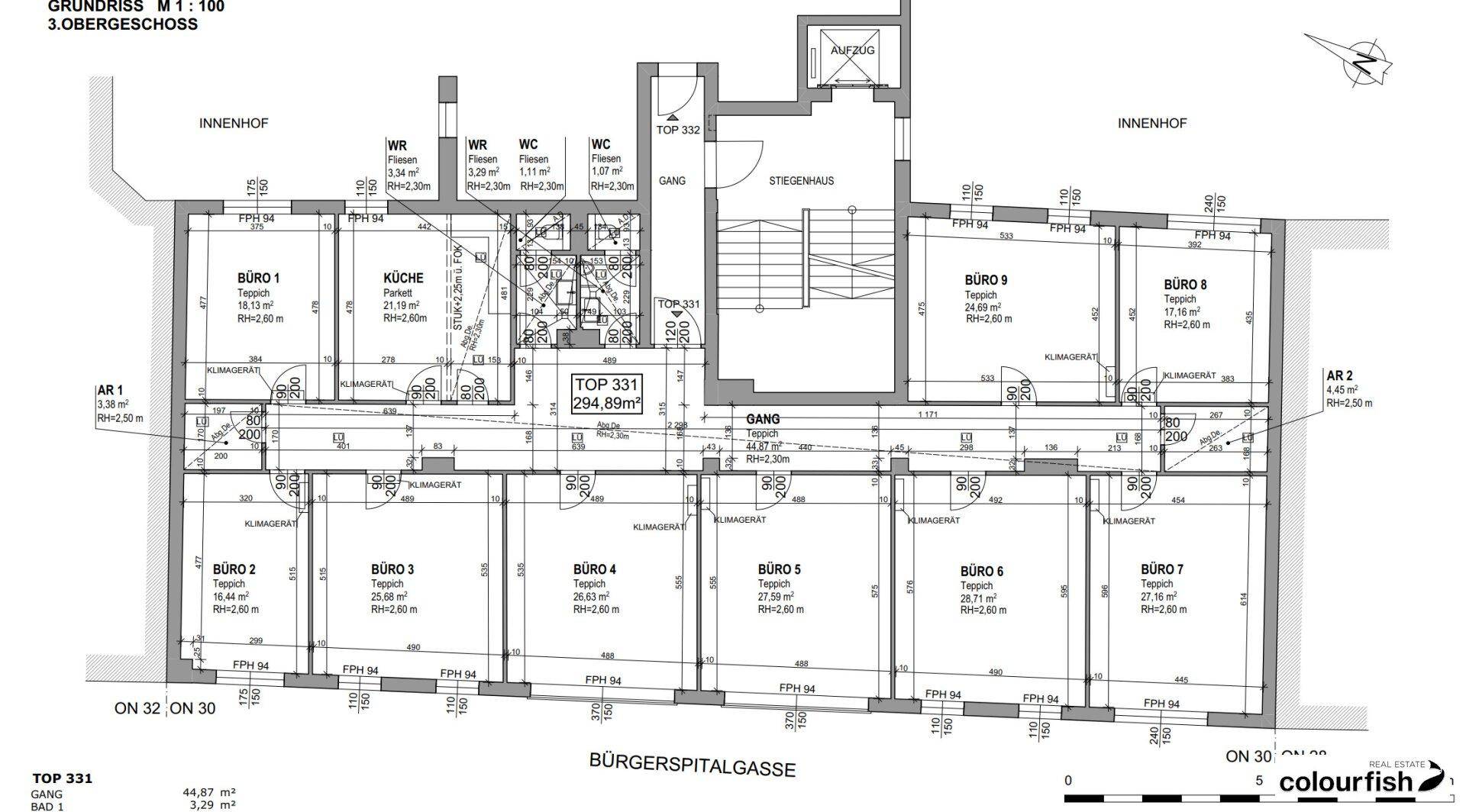 Flexibles Neubaubüro beim Westbahnhof nach Sanierung - Ansicht 4