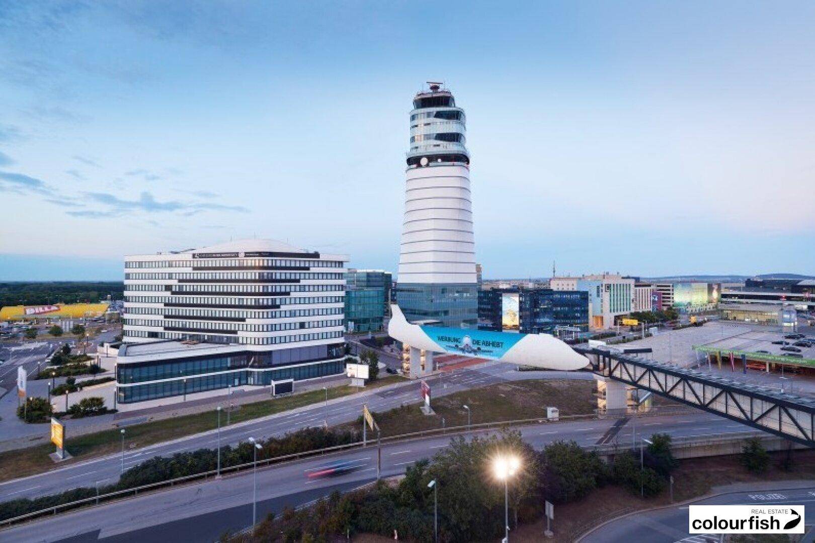 Flexible Büroflächen im Vienna Airport Office Park 4 - Ansicht 2