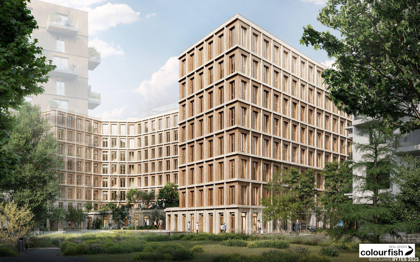 ANCHOR // Holz-Hybrid Bürogebäude - Widok 3