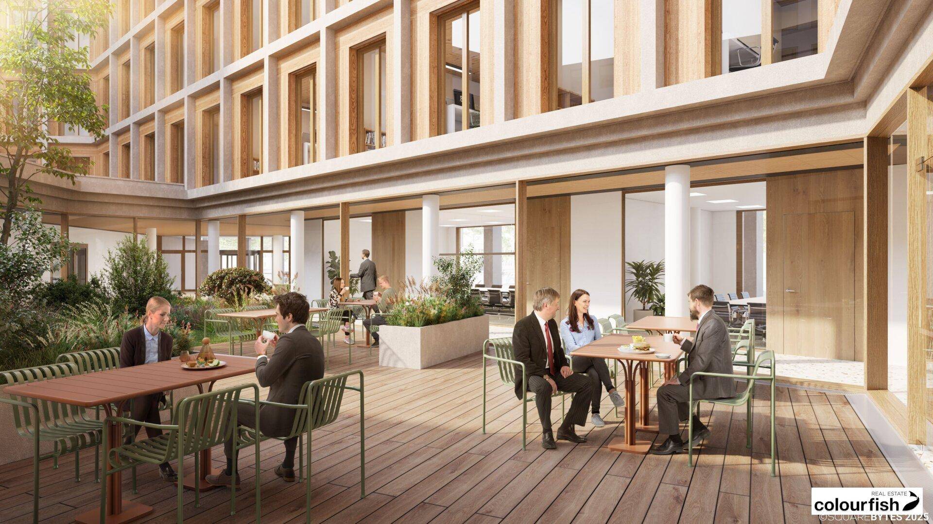 ANCHOR // Holz-Hybrid Bürogebäude - Widok 4