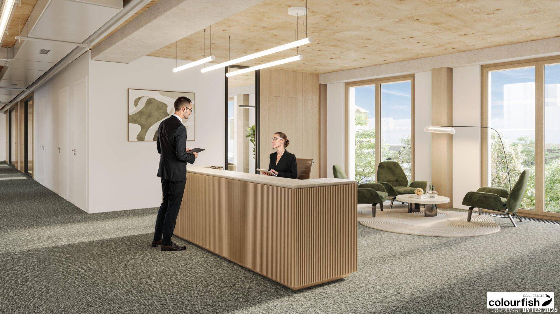 ANCHOR // Holz-Hybrid Bürogebäude - Widok 5