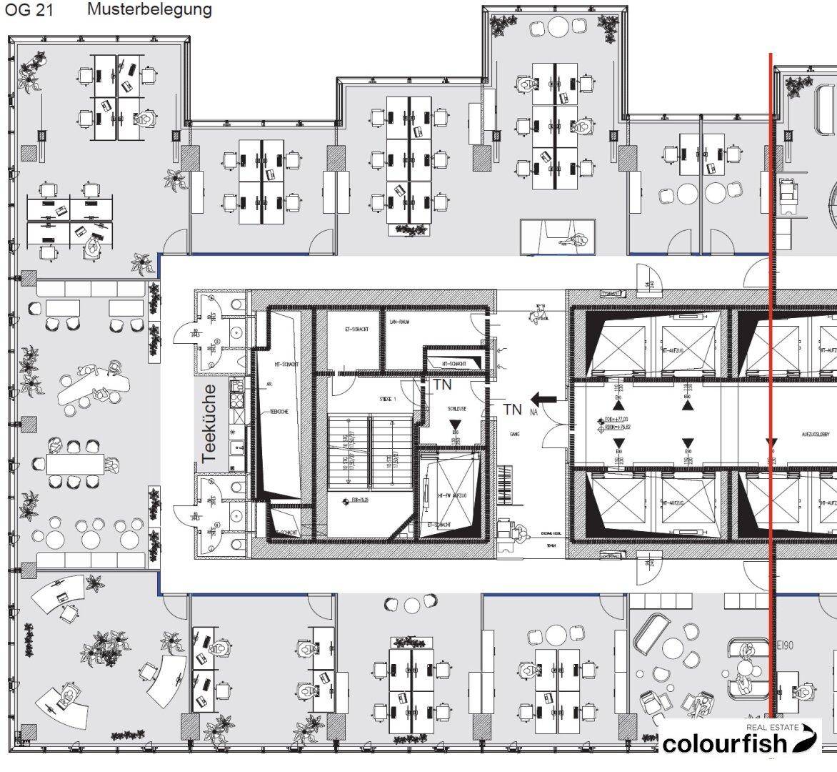 DC TOWER - TOP BÜROFLÄCHEN! - Ansicht 3