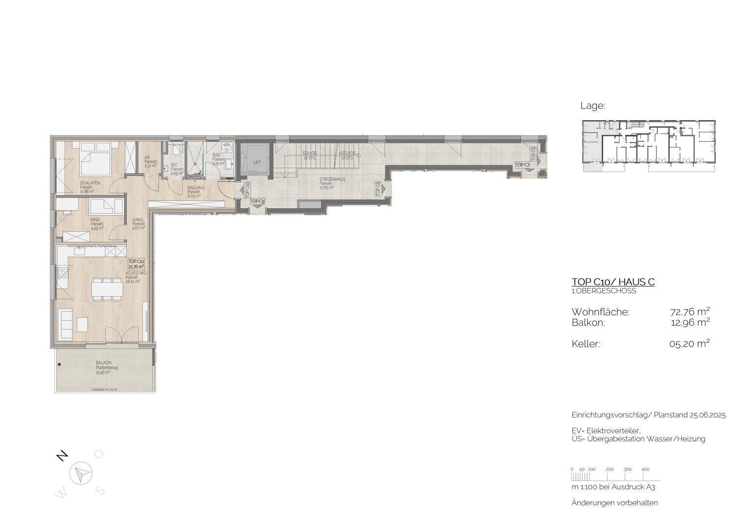 Moderne Neubauwohnung in St. Lorenz am Mondsee - traumhafte Lage - Ansicht 5
