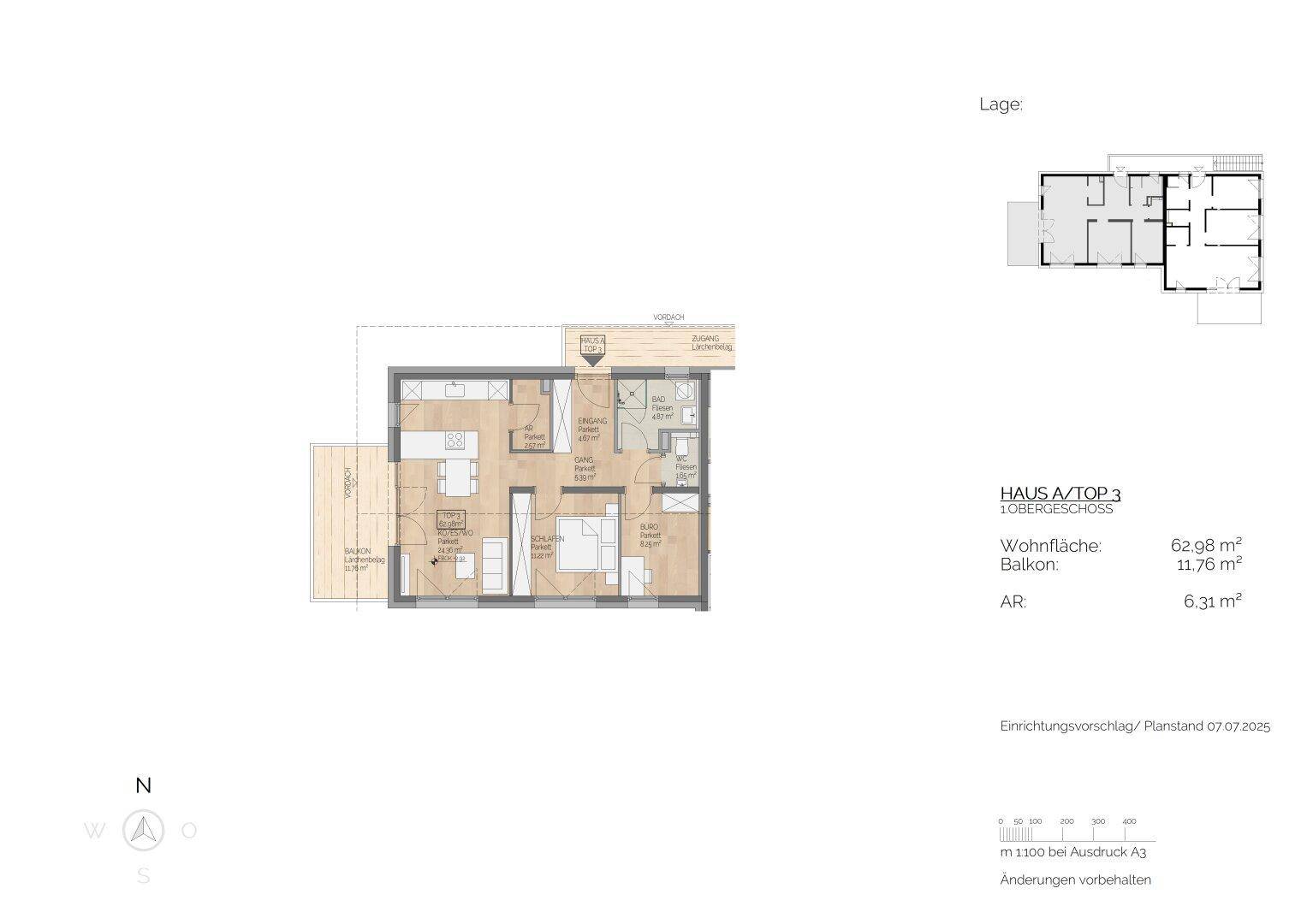 Charmante 3-Zimmer-Wohnung mit Balkon in 4845 Hinterbuch – Ihr neues Zuhause! - Ansicht 5
