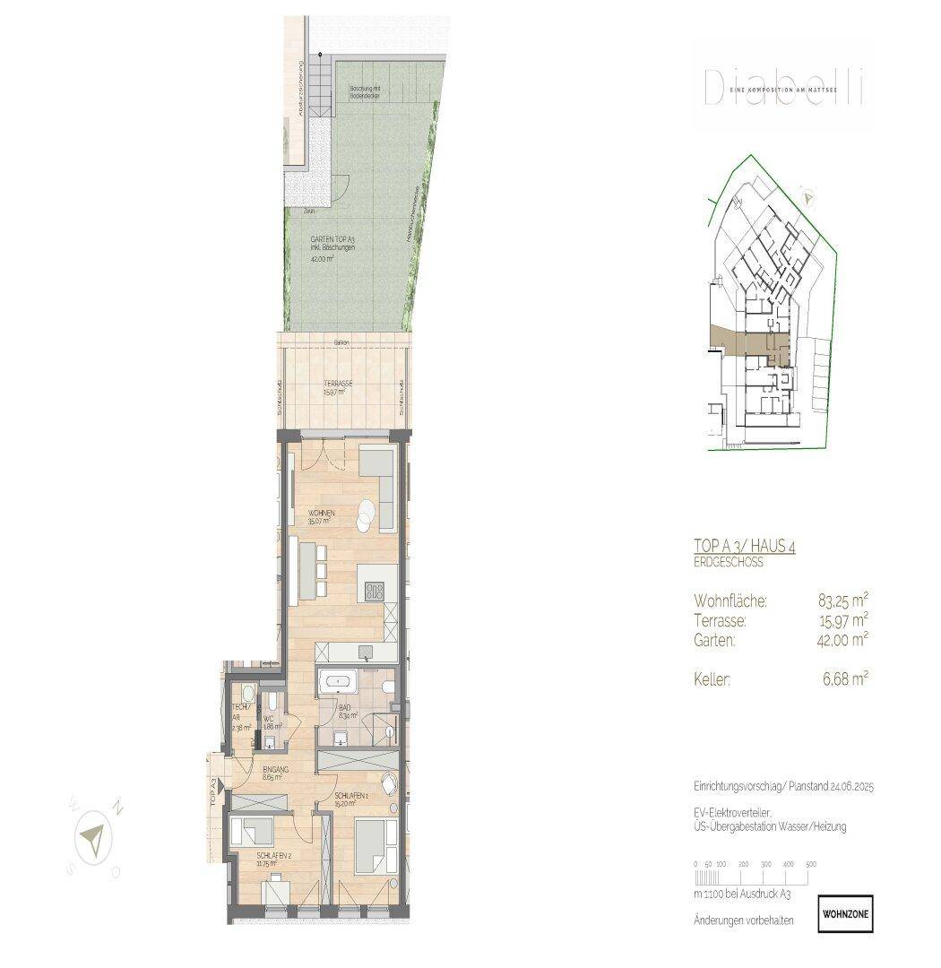 Mit Seezugang am Mattsee: 3-Zimmer Gartenwohnung mit Terrasse – pohled 5