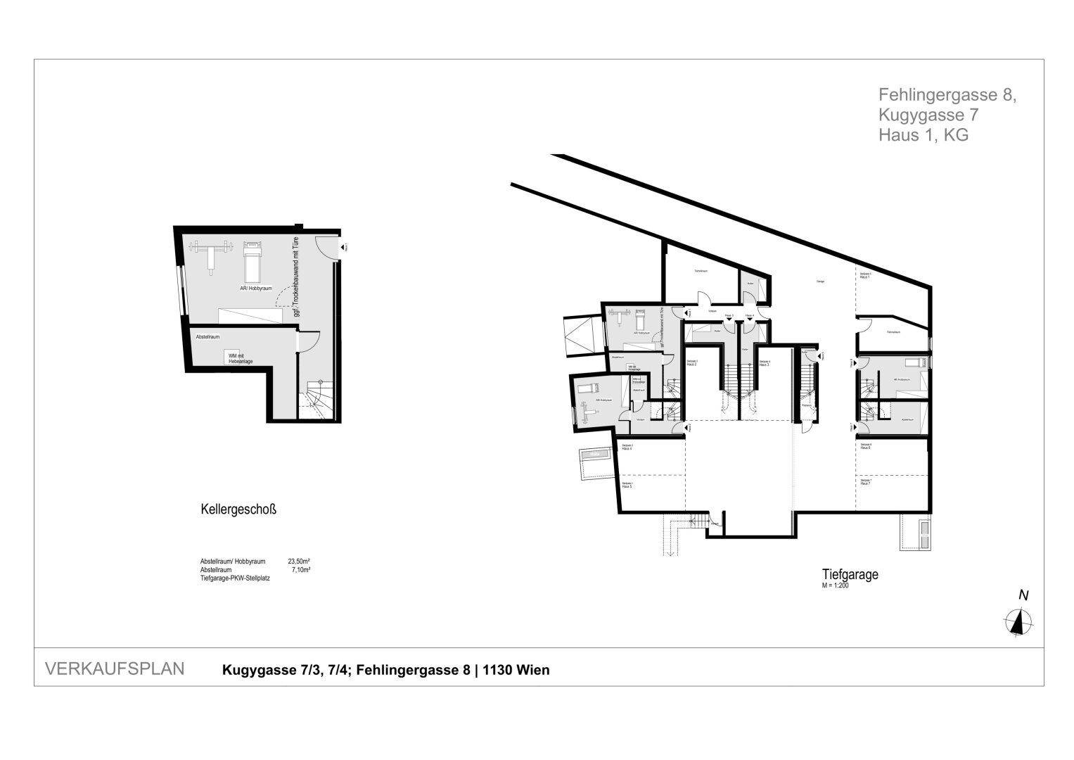 Verkaufsplan Haus 1