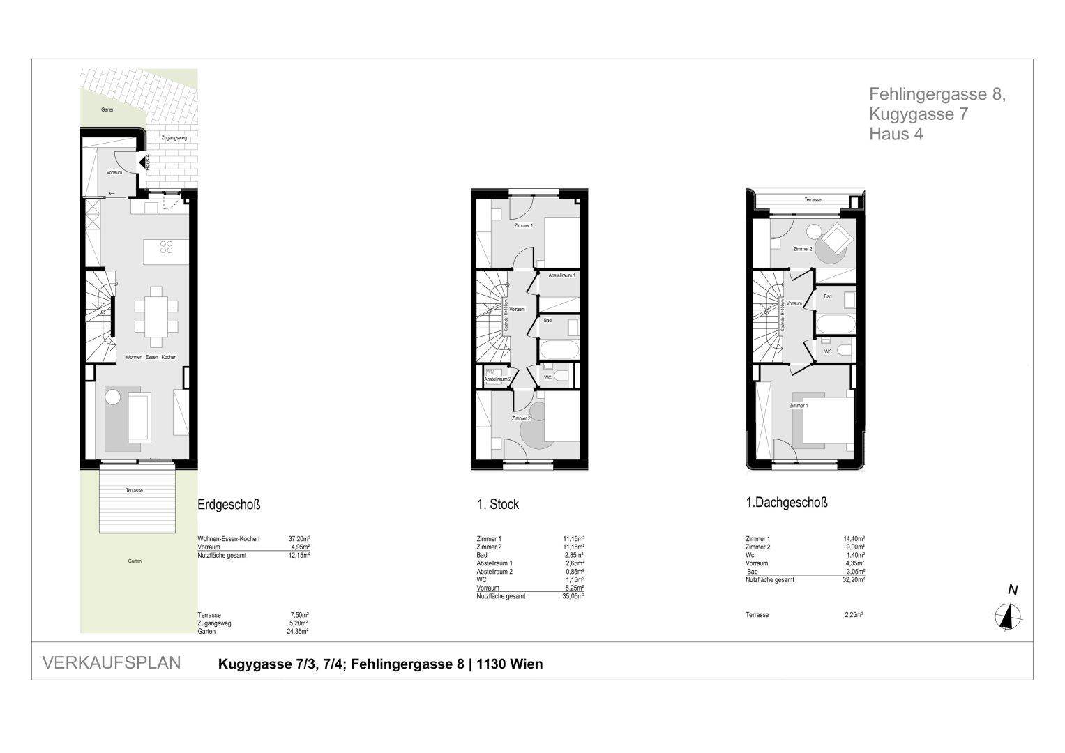 Verkaufsplan Haus 4