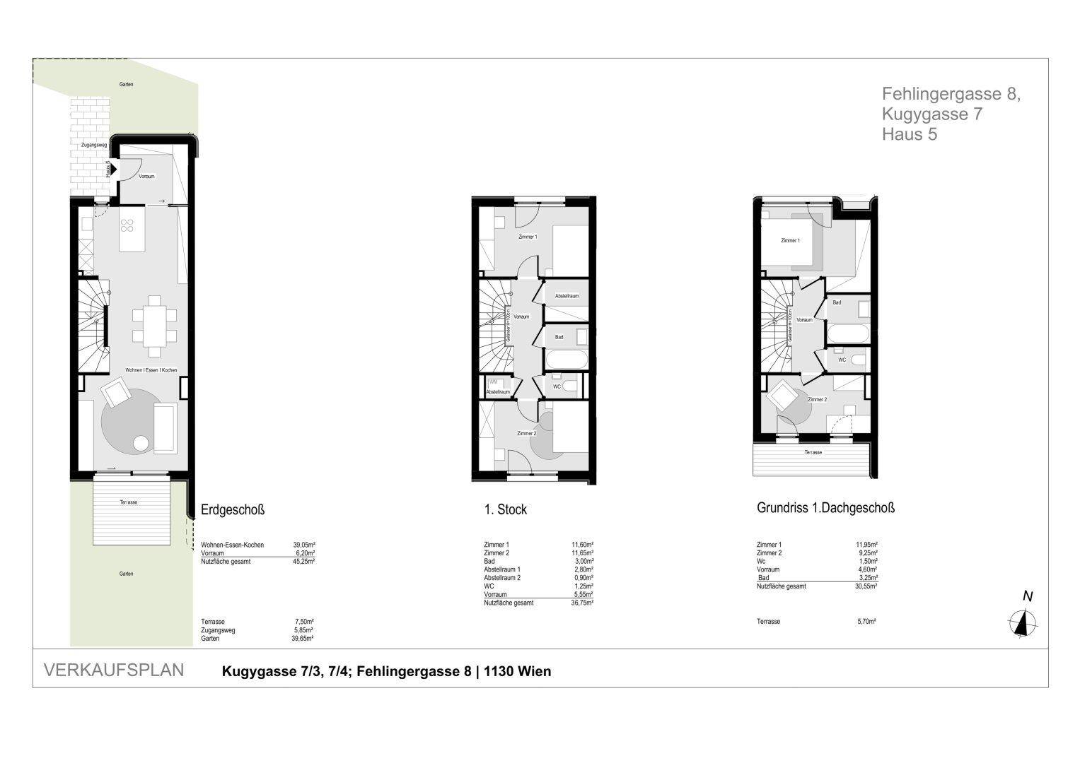 Verkaufsplan Haus 5