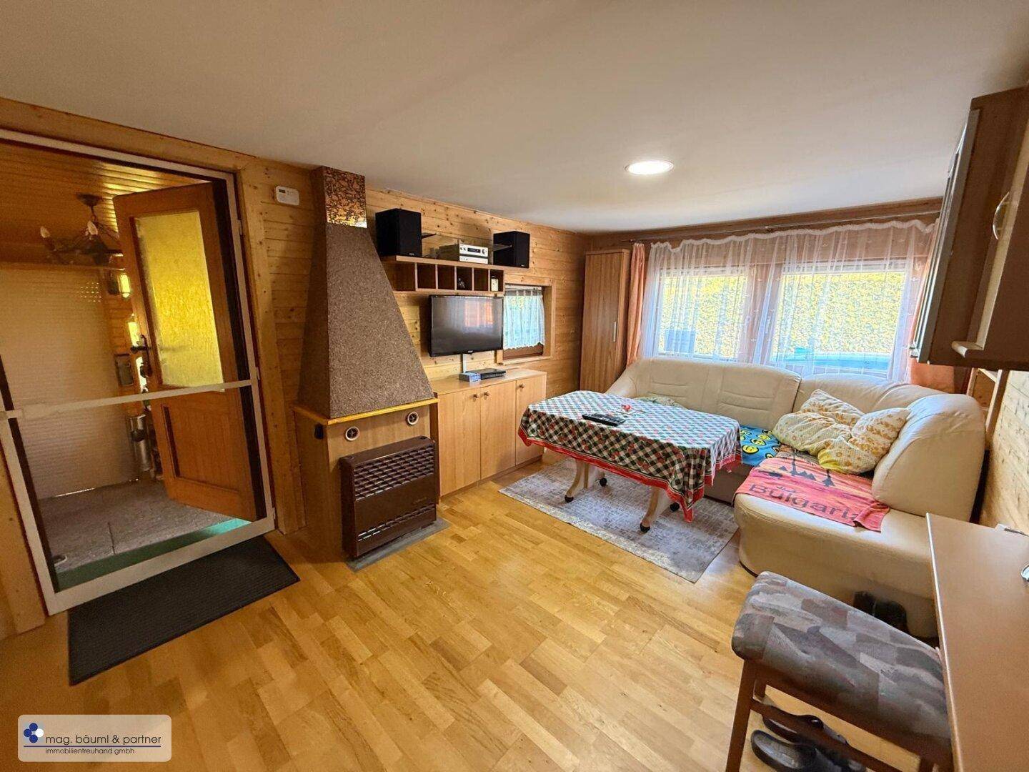 Modernes Campinghaus mit Gartenhütte , Hochbeet und Terrasse - Ansicht 6