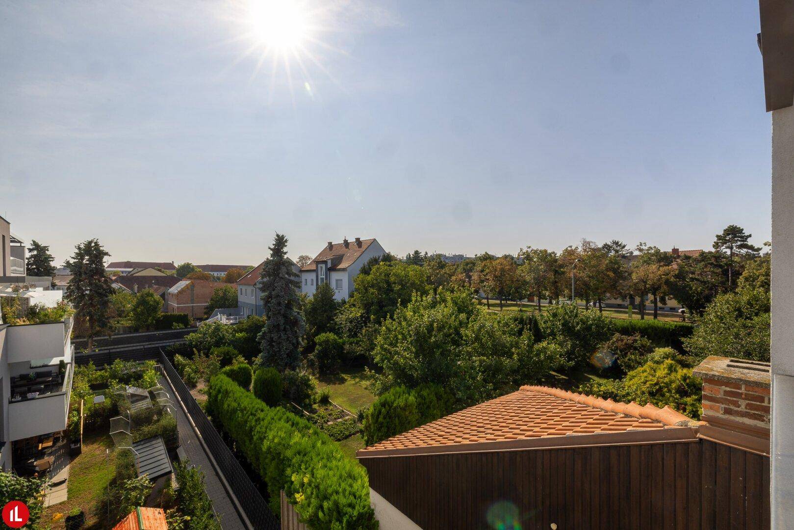 Aussicht von der Terrasse