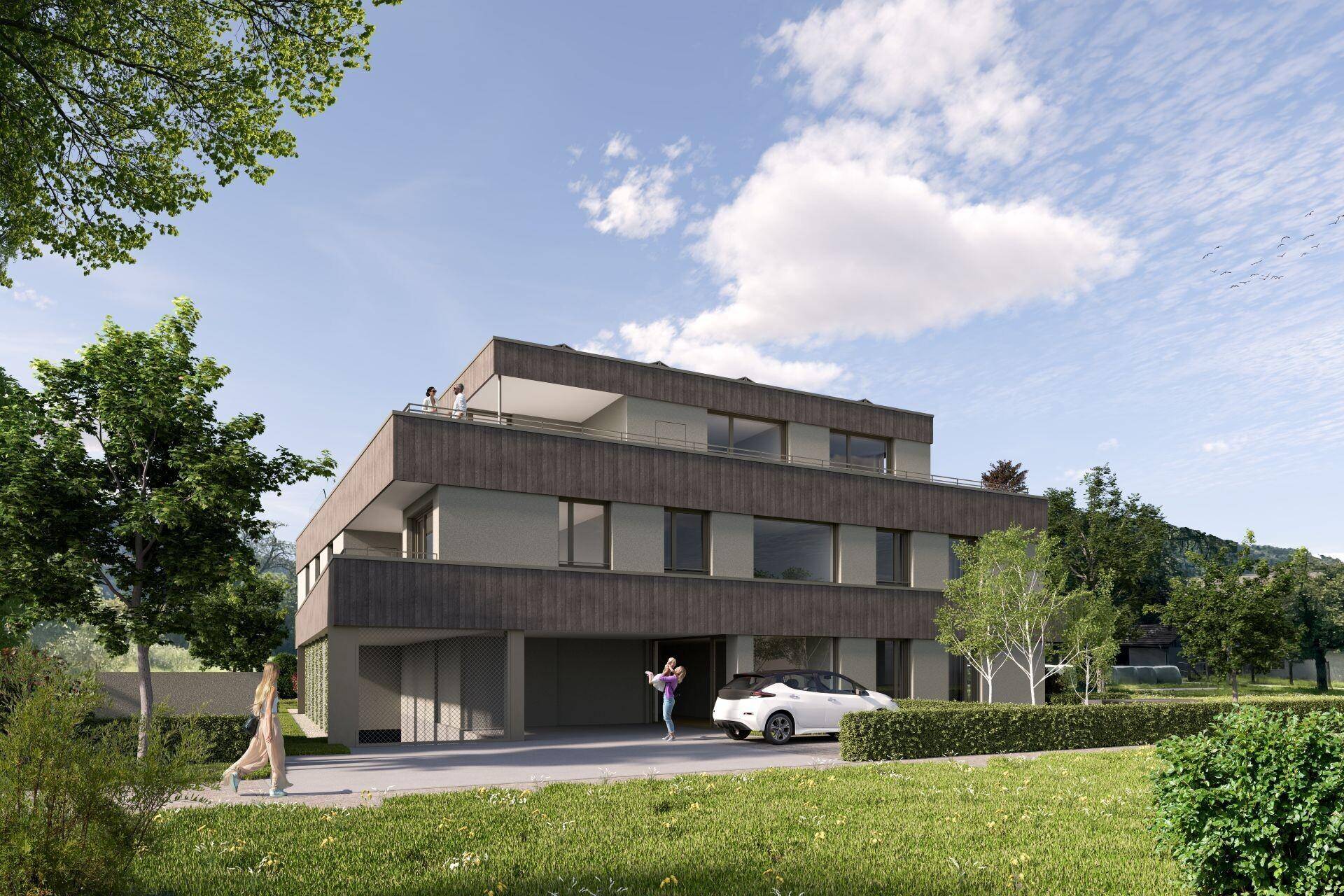 2-Zimmer-Terrassenwohnung – pohled 4