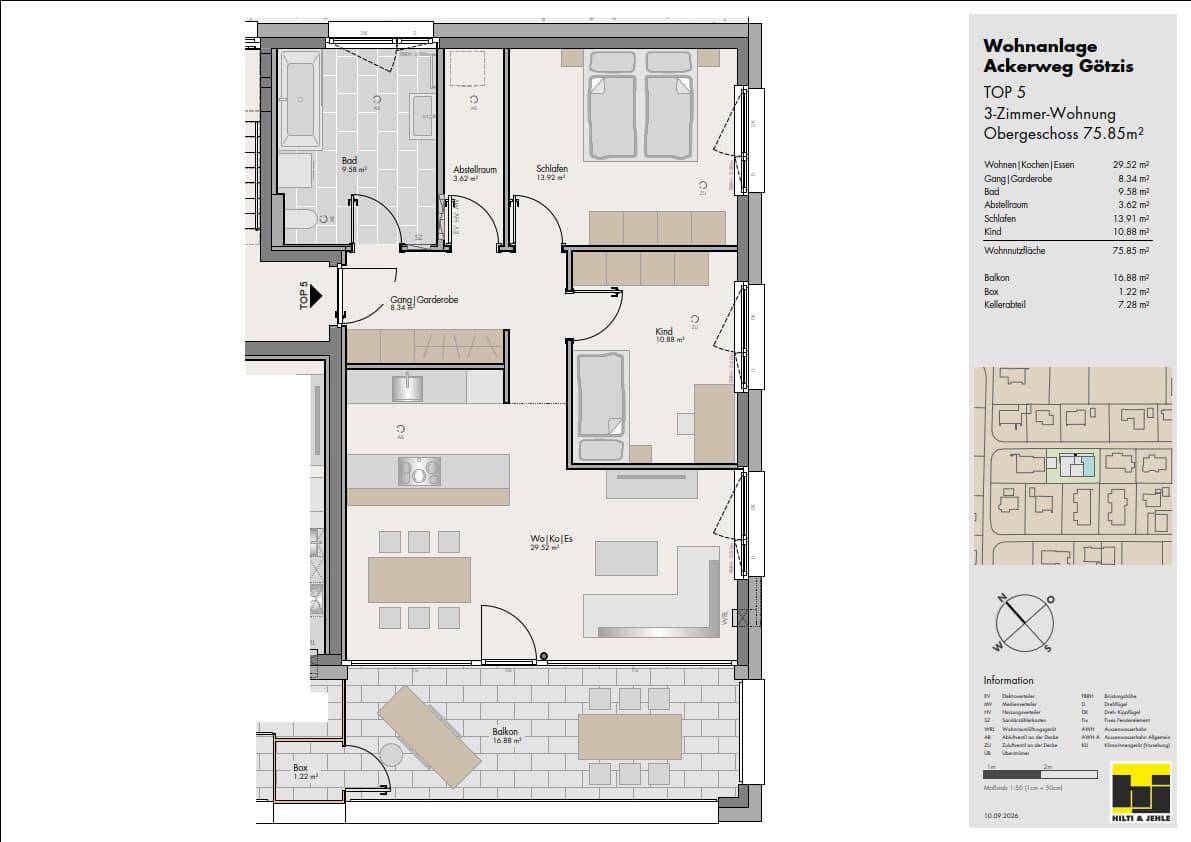 Wohnung – Götzis, Sankt Arbogast - Ansicht 2