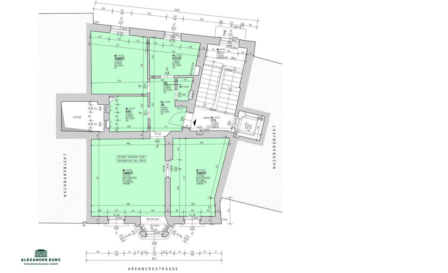 4-Zimmer-Wohnung, Immobilien-Kurz-Salzburg