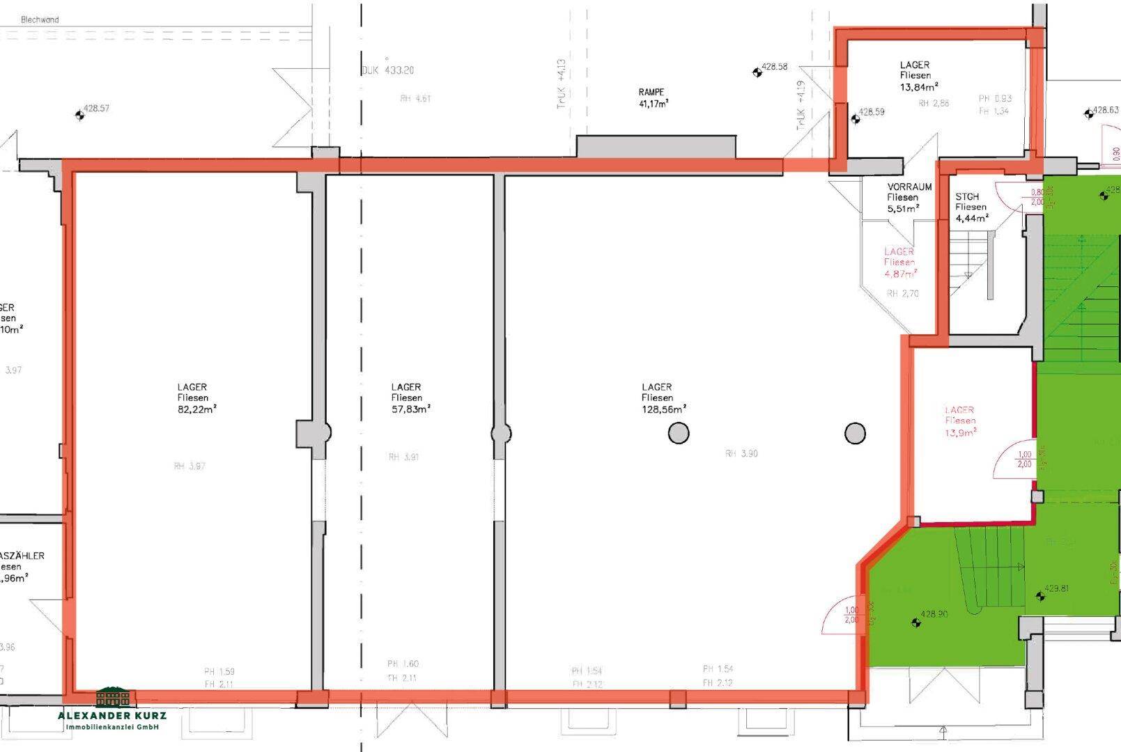 Lagerfläche in Maxglan, Immobilien-Kurz-Salzburg