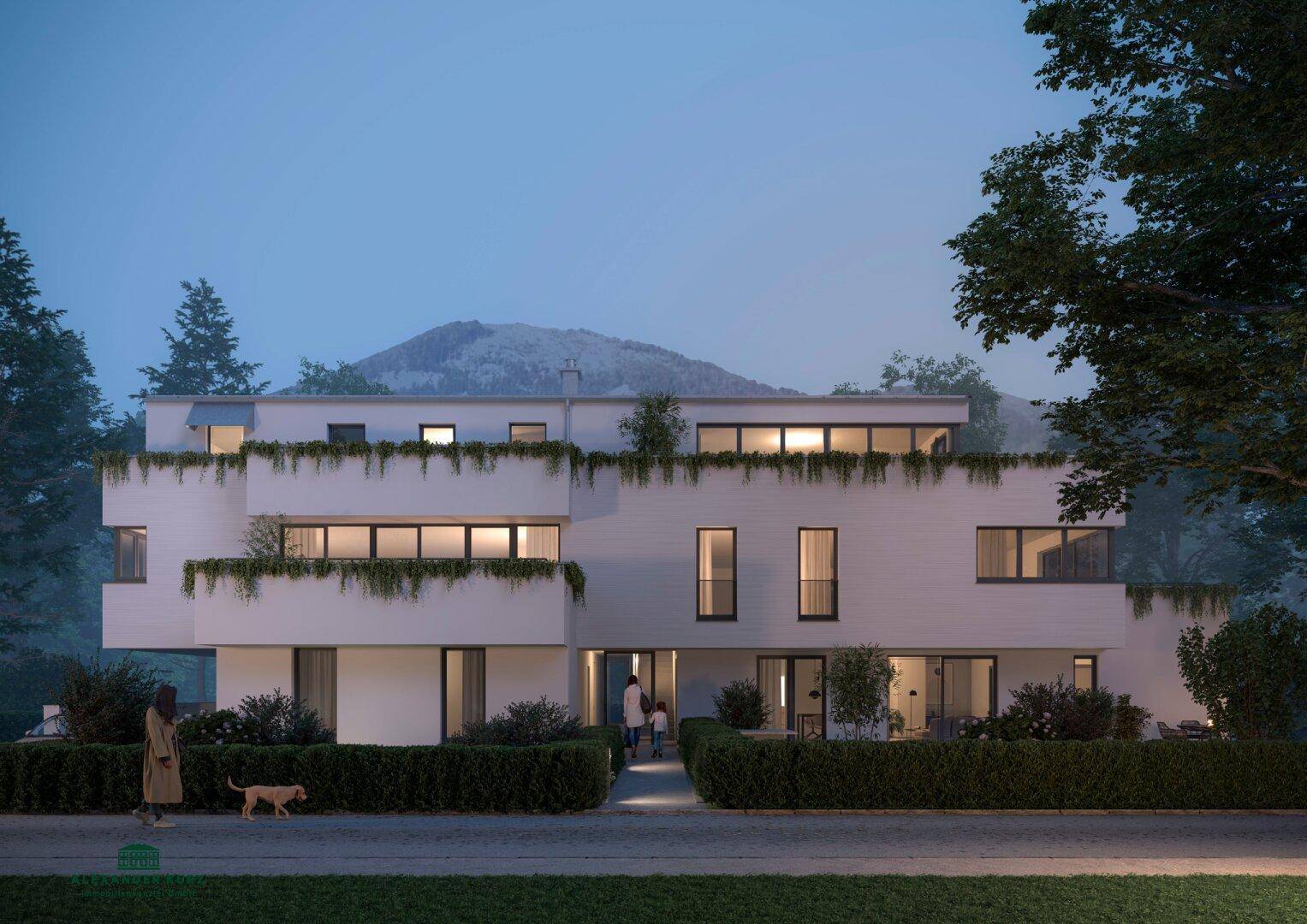Moderne Garten- und Terrassenwohnungen in Salzburg - Aigen – pohled 3
