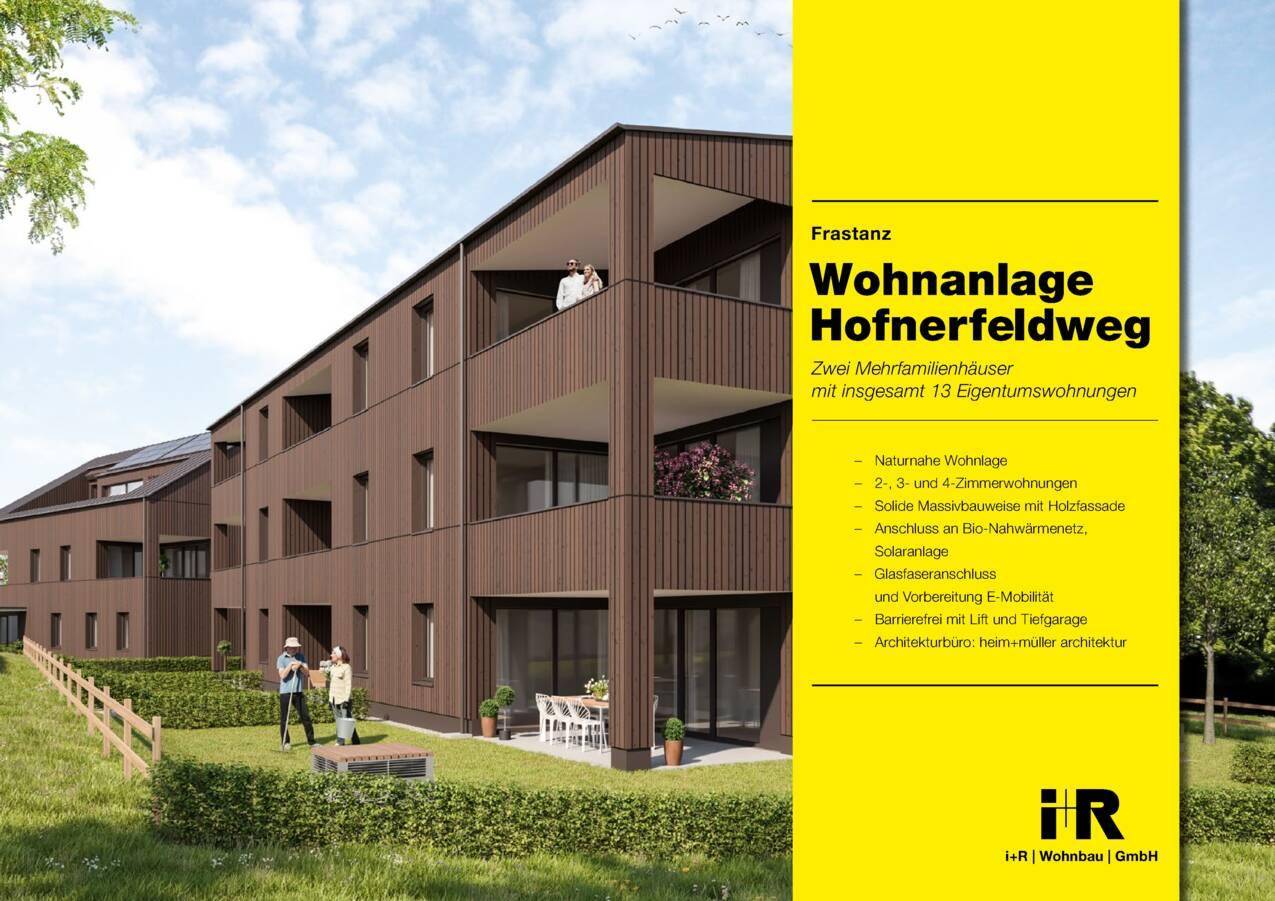 Projektexposé Hofnerfeldweg, Frastanz