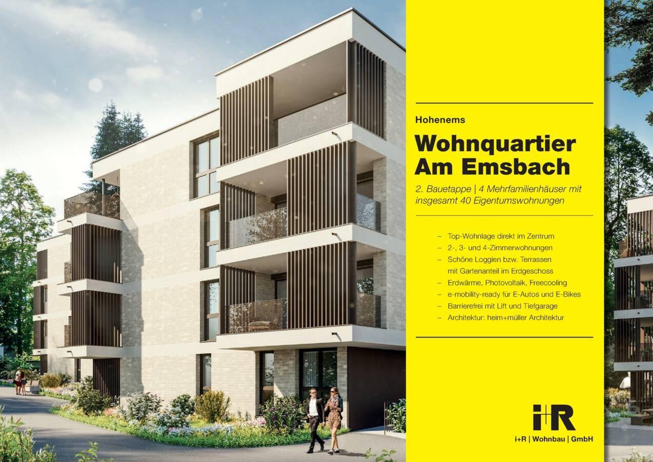 Projektexposé Am Emsbach ll, Hohenems