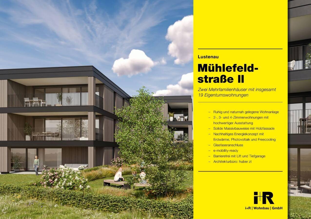 Projektexposé Lustenau | Mühlefeldstraße ll