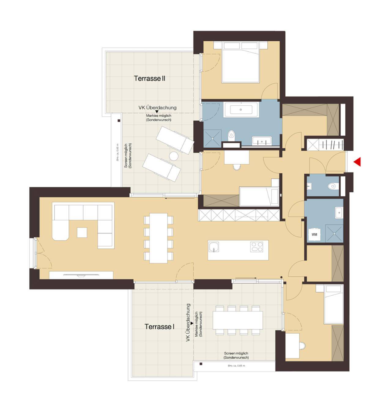 Riedergasse, Bregenz-Grundriss Whg 25