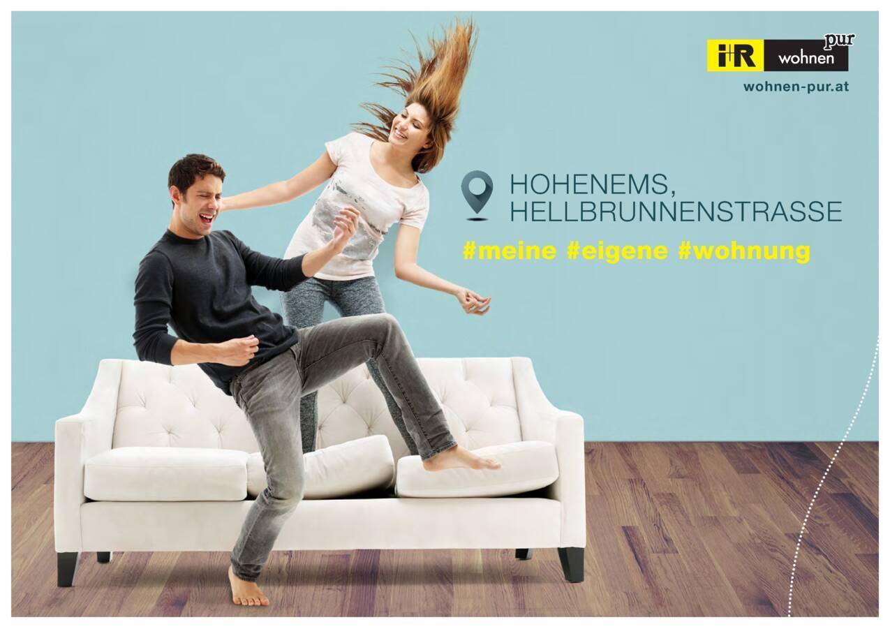 Projektexposé Hellbrunnenstraße Hohenems wohnen pur