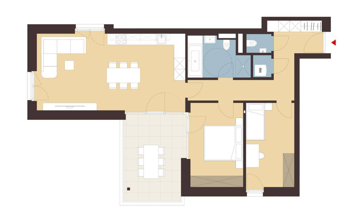 Riedergasse, Bregenz-Grundriss Whg 11