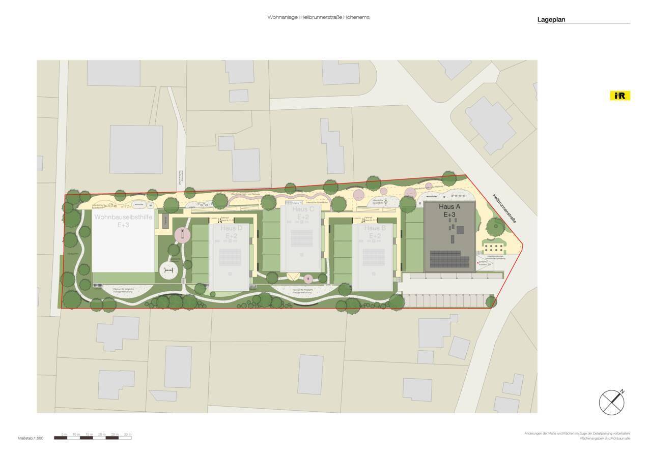 Lageplan Hellbrunnenstraße