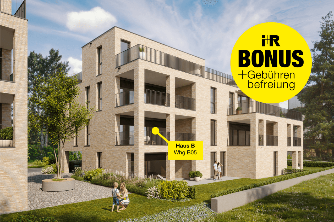 3-Zimmer-Terrassenwohnung in Stadtnähe | B05
