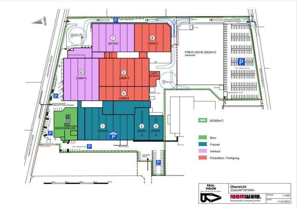 Wir entwickeln Ihr Wunschprojekt auf 12.000 m² Betriebsbaugrund Details auf Anfrage – pohled 6