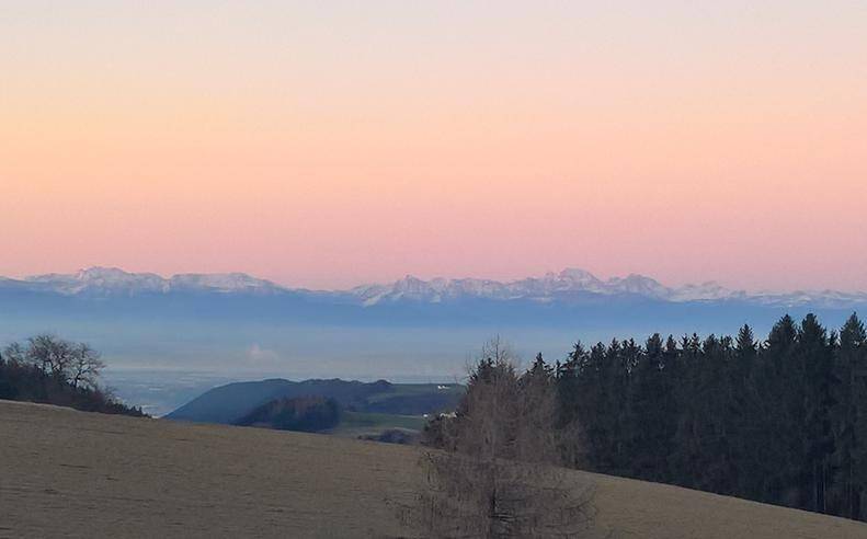 Ausblick Balkon