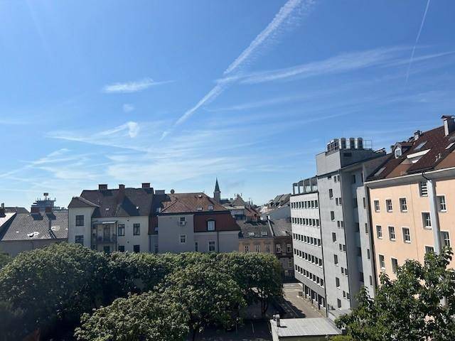 Ausblick vom Balkon