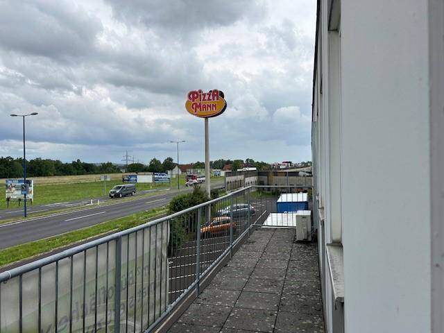 Blick auf die B 1