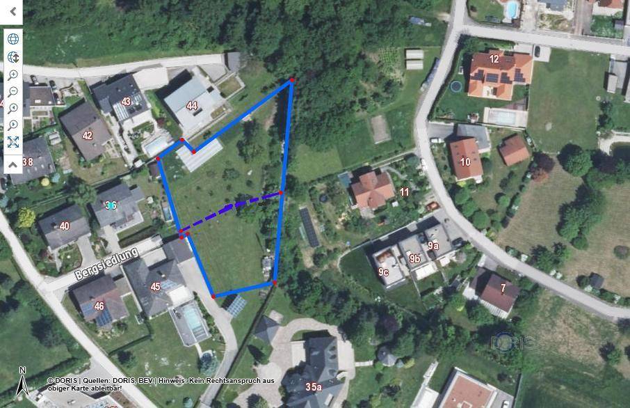 Großes Grundstück in der Bergsiedlung - teilbar !!! Herrliche Aussicht - AUCH FÜR BAUTRÄGER GEEIGNET! - Mehr