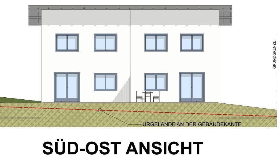 Süd Ostansicht