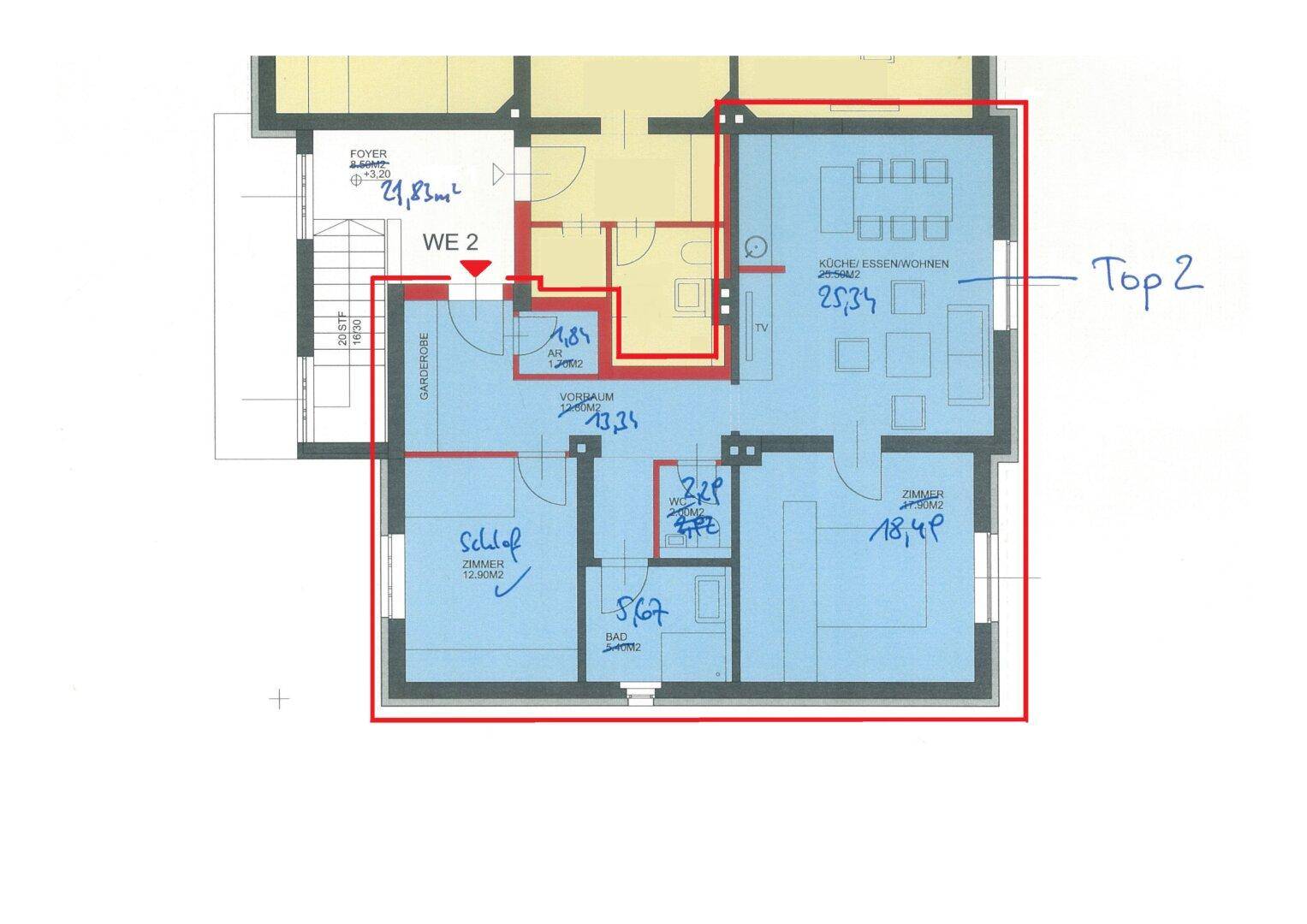 Wohnungsplan