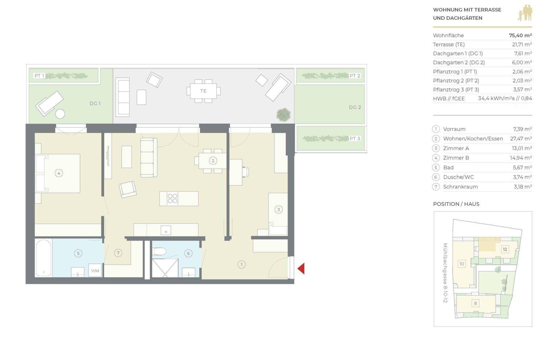 Wohnungsplan