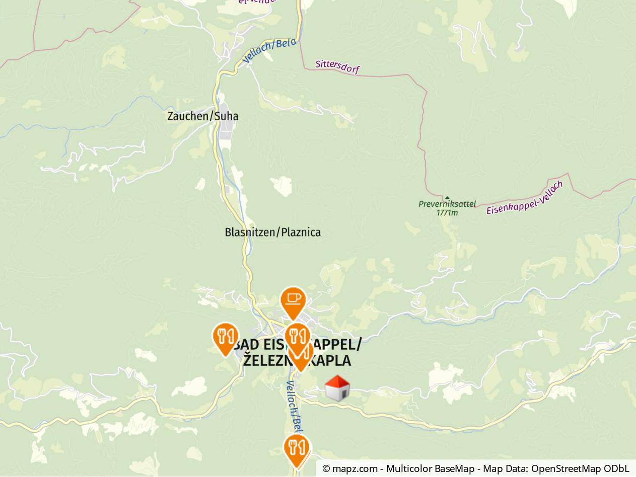 Geolyzer Kartenausschnitt