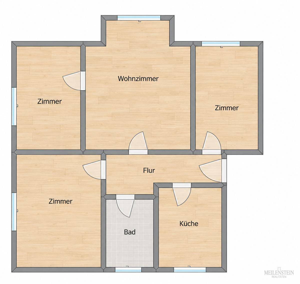 Wohnungsgrundriss