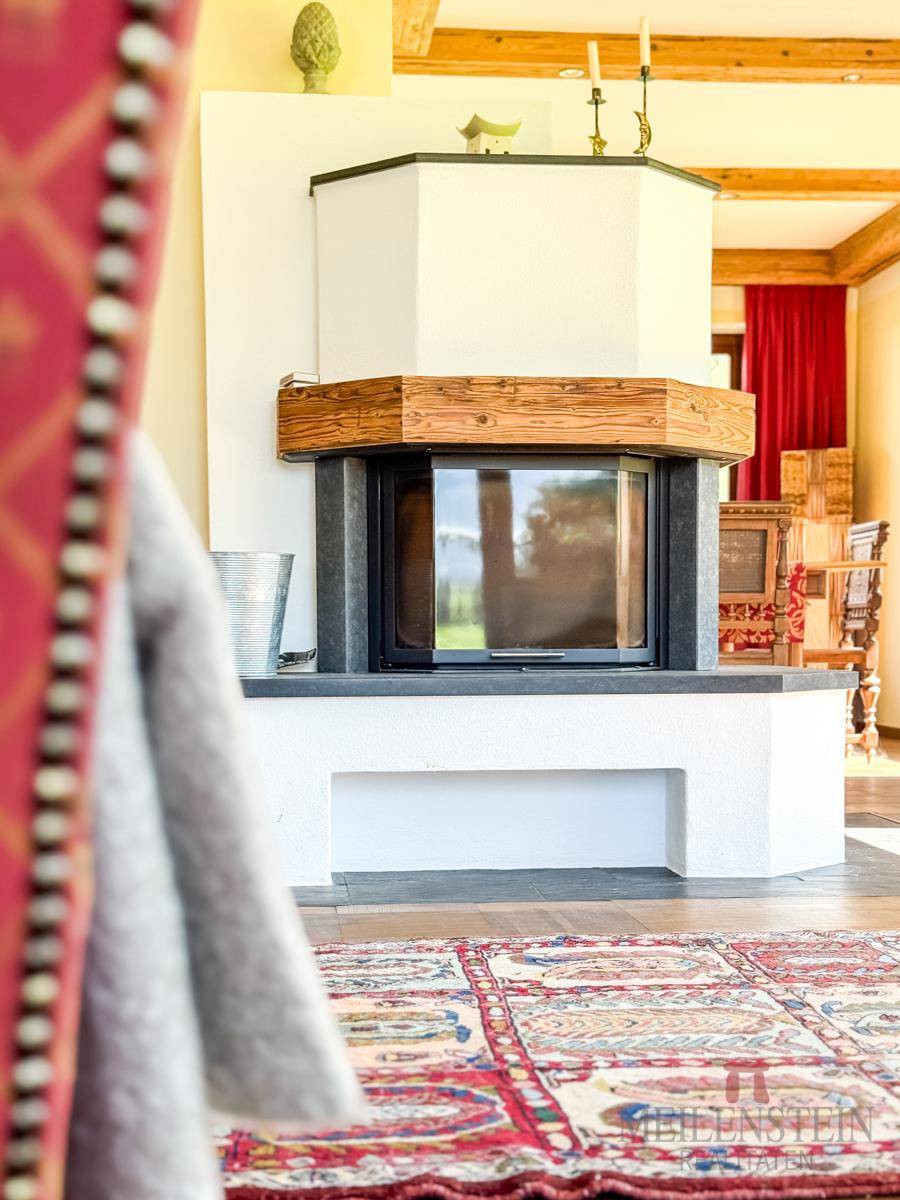 EG Wohnzimmer Kamin