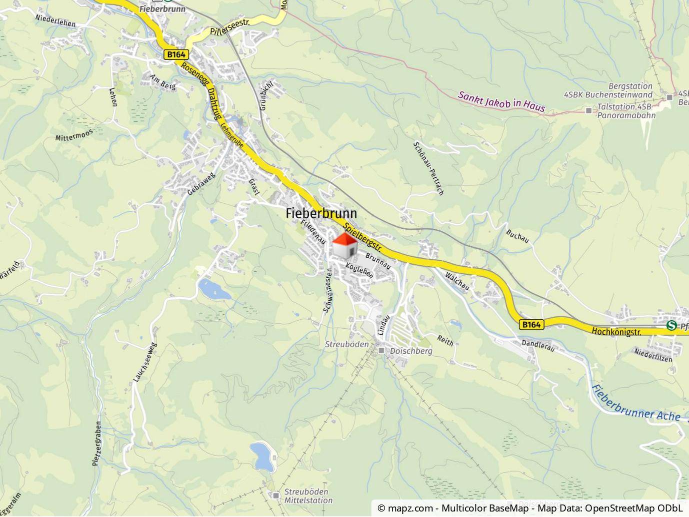 Geolyzer Kartenausschnitt