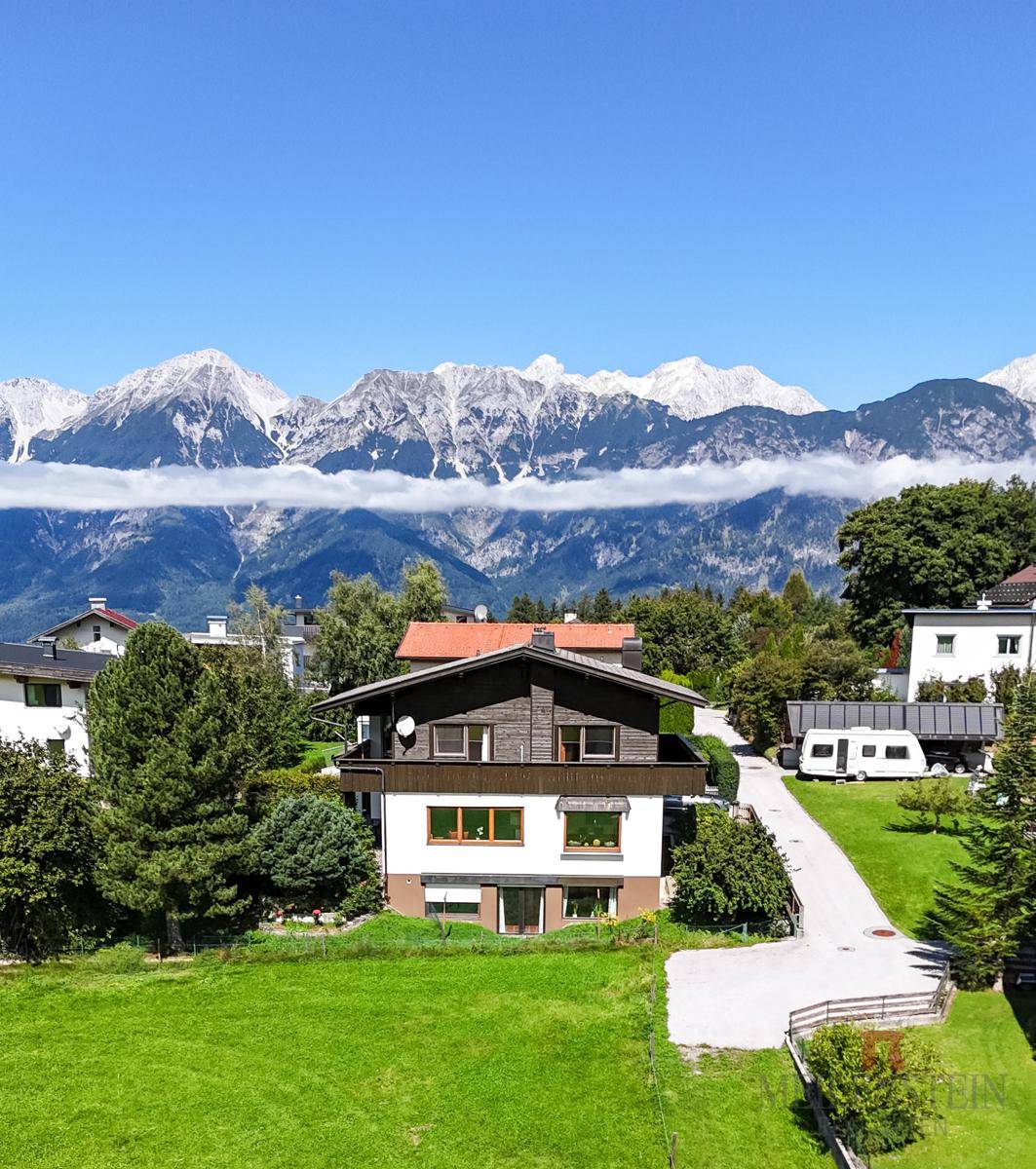 Südansicht Haus mit Sackgasdr