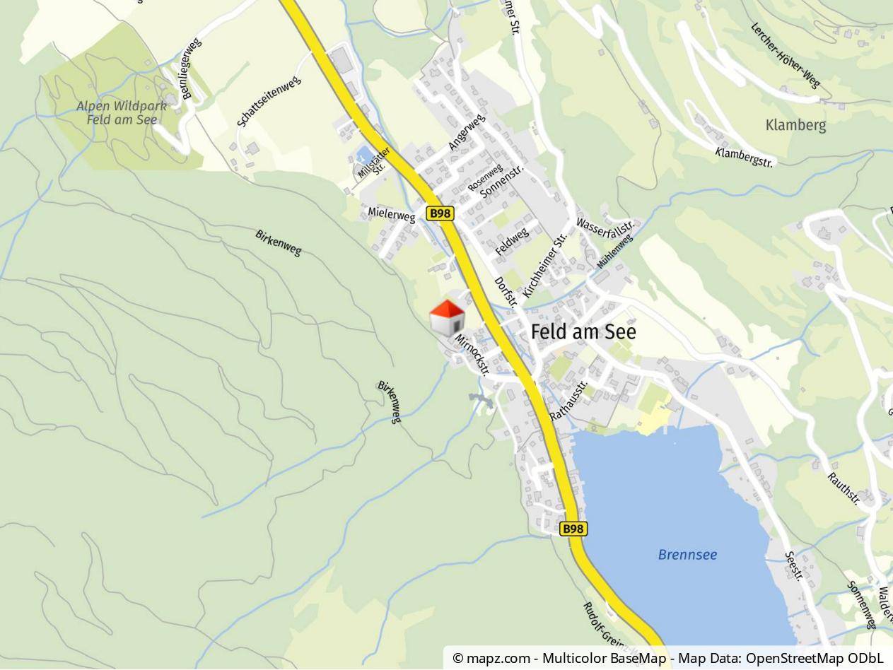 Geolyzer Kartenausschnitt