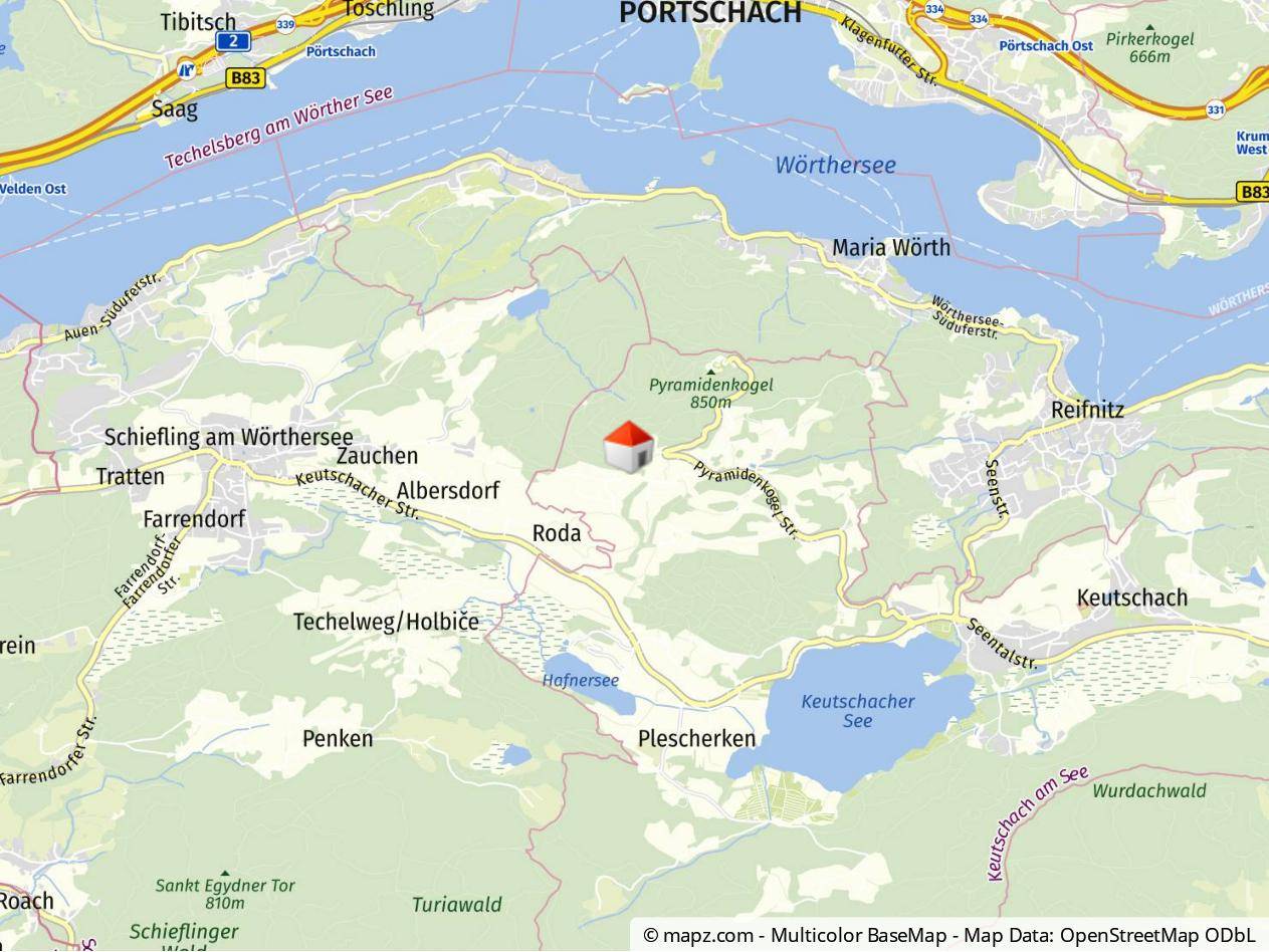 Geolyzer Kartenausschnitt