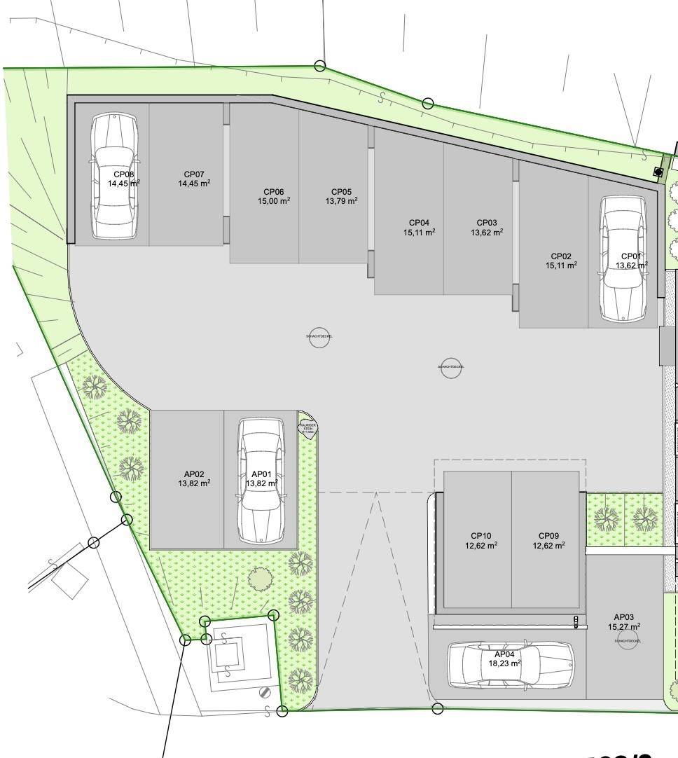 Parkplatz Plan