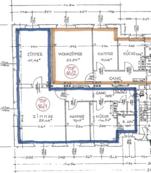 Grundriss Wohnung