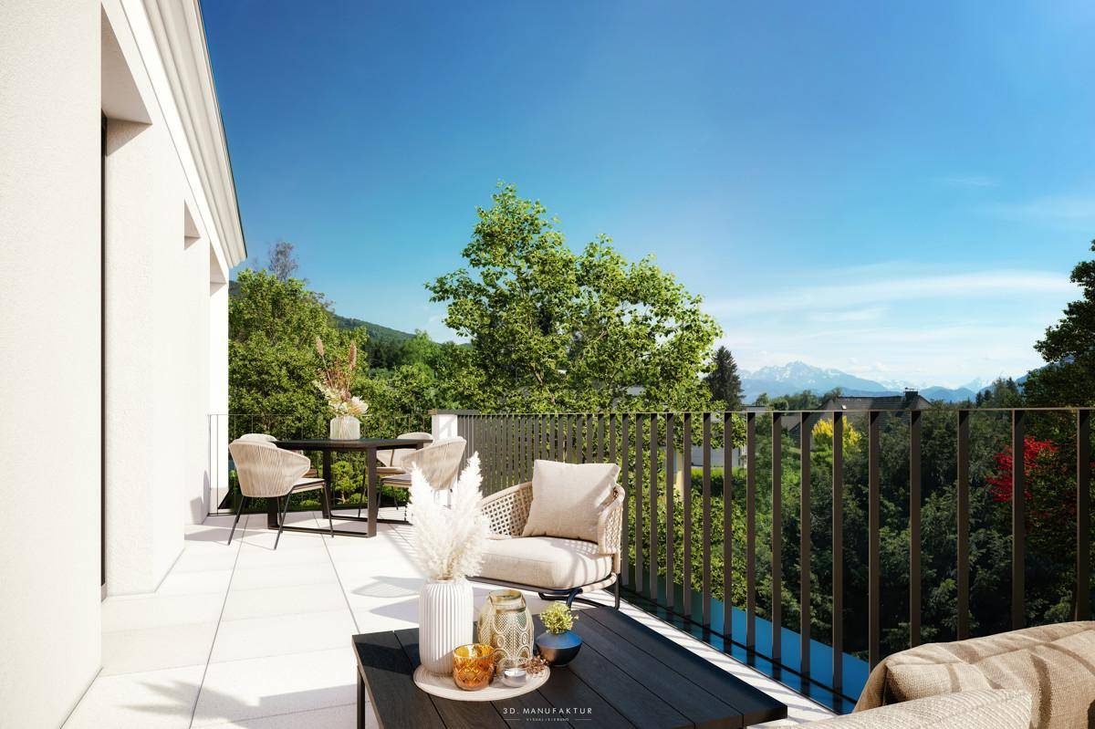Architekturvisualisierung KBP INT TOP3 Terrasse