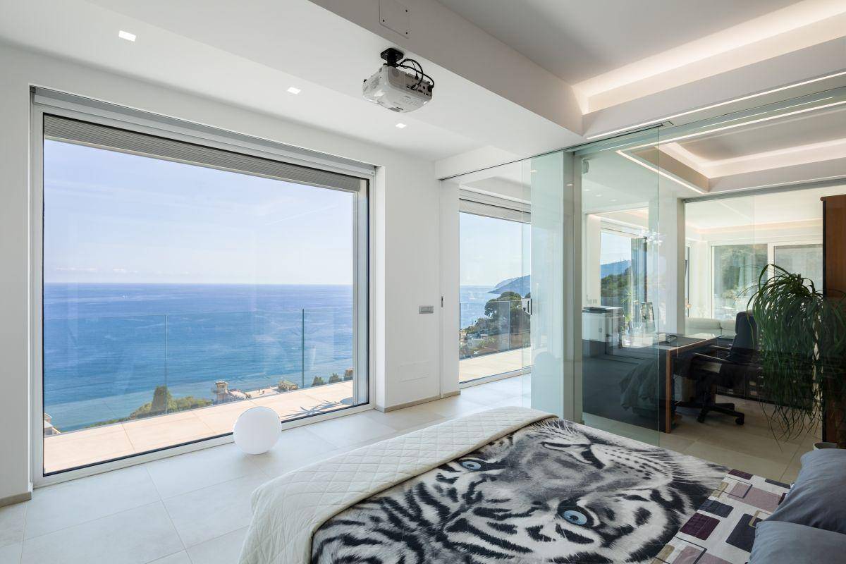 Bedroom and view